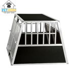 XXL Dog Cage Transport Partition Box Crate Dog Carrier 2 Door Puppy Training ZX104A2