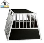 XXL Dog Cage Transport Partition Box Crate Dog Carrier 2 Door Puppy Training ZX104B1