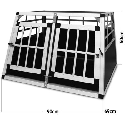 Aluminum Transport Dog cage ZX896