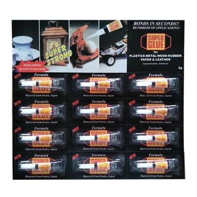 Cheap Factory price cyanoacrylate 10pcs super glue