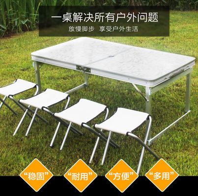 MDF Folding Picnic table and seat sets Camping table Outdoor use