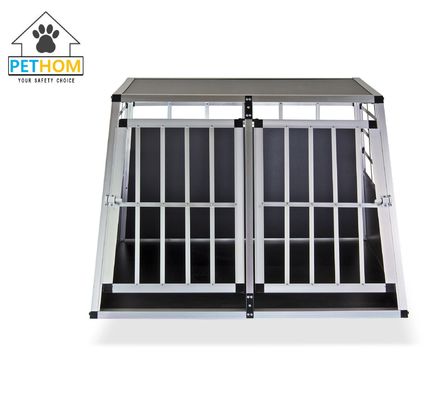 XXL Dog Cage Transport Partition Box Crate Dog Carrier 2 Door Puppy Training ZX104A2