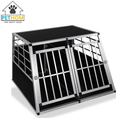 XXL Dog Cage Transport Partition Box Crate Dog Carrier 2 Door Puppy Training ZX104A2