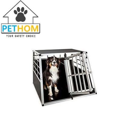 XXL Dog Cage Transport Partition Box Crate Dog Carrier 2 Door Puppy Training ZX104A2