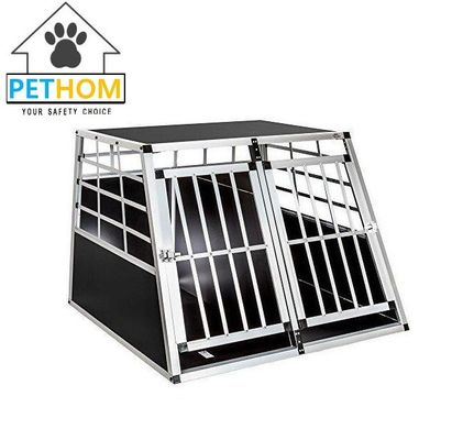 XXL Dog Cage Transport Partition Box Crate Dog Carrier 2 Door Puppy Training ZX104A2