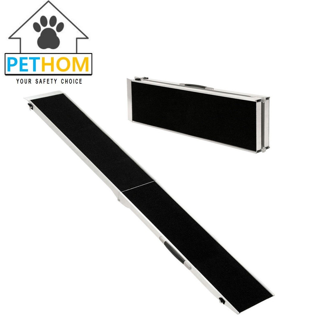 8ft aluminum pet dog ramp ladder truck suv van car  lightweight